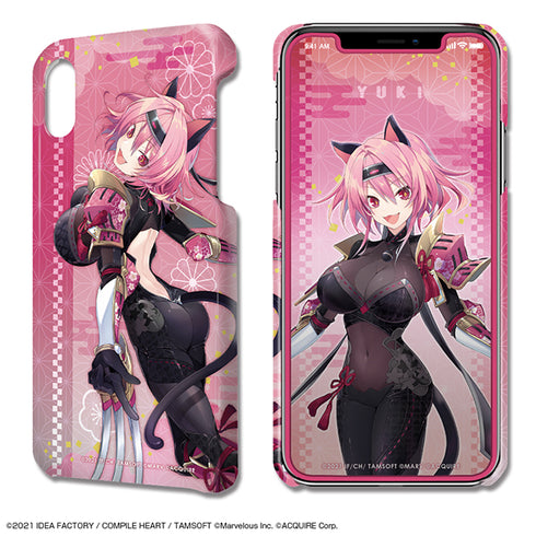 『閃乱忍忍忍者大戦ネプテューヌ -少女達の響艶-』デザジャケット iPhone XRケース&保護シート デザイン09(ユウキ)